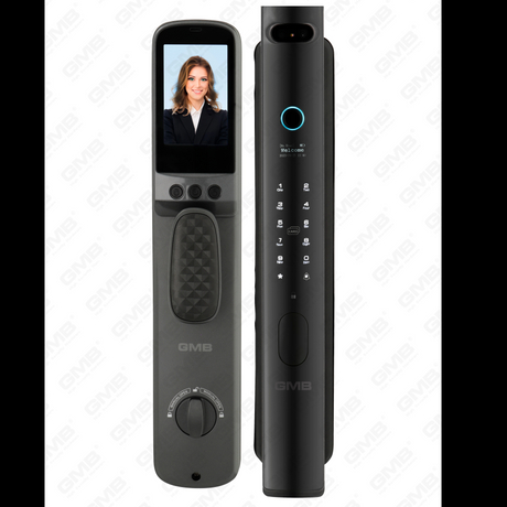 Hochsicherheit Fingerabdruck/RFID-Karte/WiFi/Tuya/TT App/mit Kamera intelligent Anti-Peep Digital Smart Door Lock (826)