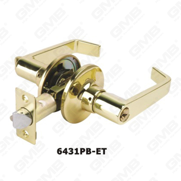 ANSI Standard Tubular Hebel Lock 6-Serie-Quare-Drive-Spindelstruktur Individuelle Feder (6431PB-ET)