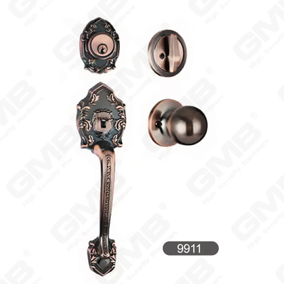 Antique Messing Finish Zink Alloy Grip Griffe Lock [9911]
