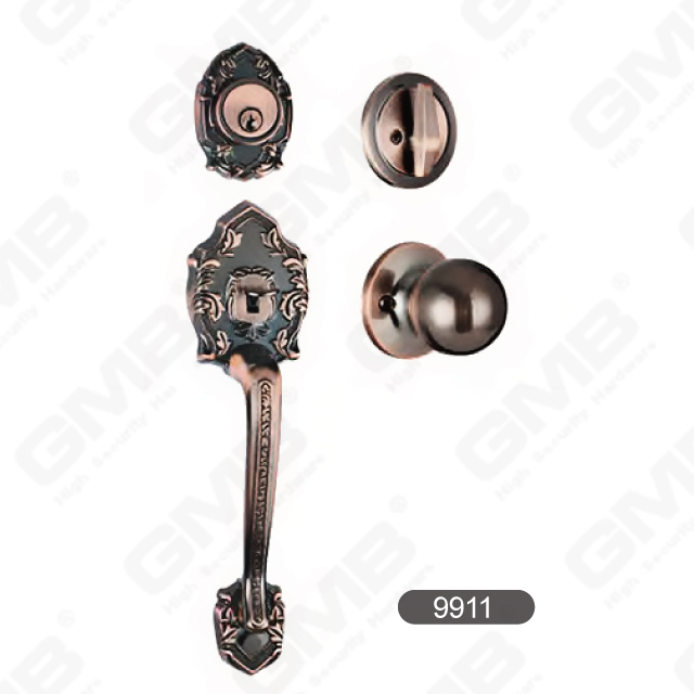 Antique Messing Finish Zink Alloy Grip Griffe Lock [9911]