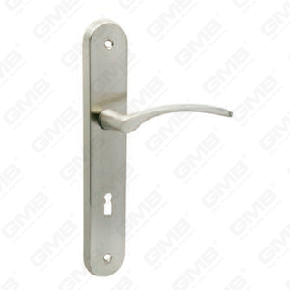 Türgriff Ziehen Sie Holztür Hardware -Griff Türgriff auf Teller für Locksserie durch Zinklegierung oder Stahltürplattengriff (215225)
