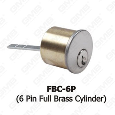 Standard Duty Deadbolt ANSI Grad 3 Standard-6-Pin-Messingzylinder (FBC-6P) 