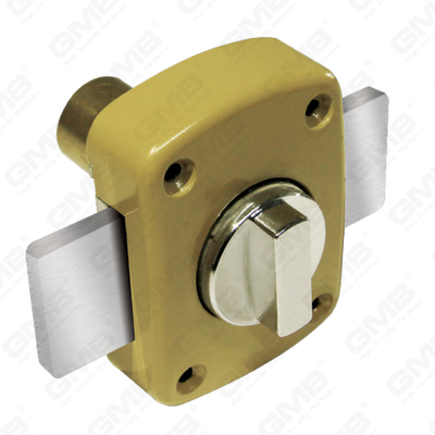 Security Fast Latch Lock Steel Deadbolt Drehknopf Deadbolt Rim Lock Rim Zylinderschloss (X50A)