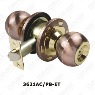 Key Lock ANSI Zylindrische Knopfschloss Serie (3621AC PB-ET)