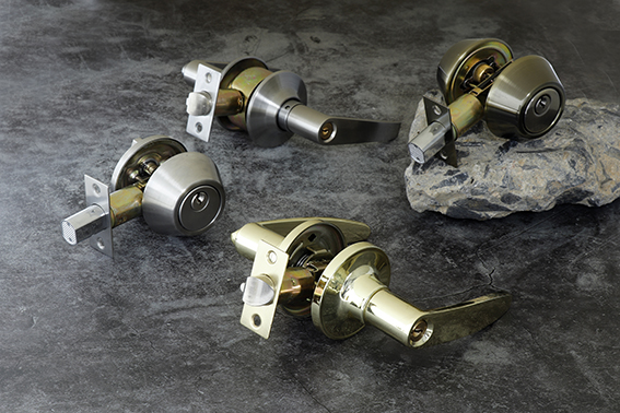 Knopf und Rohrschloss