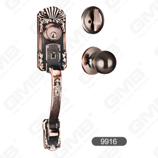 American New Design Antique Messing Finish Zink Legierung Grip Griffe Lock [9916]