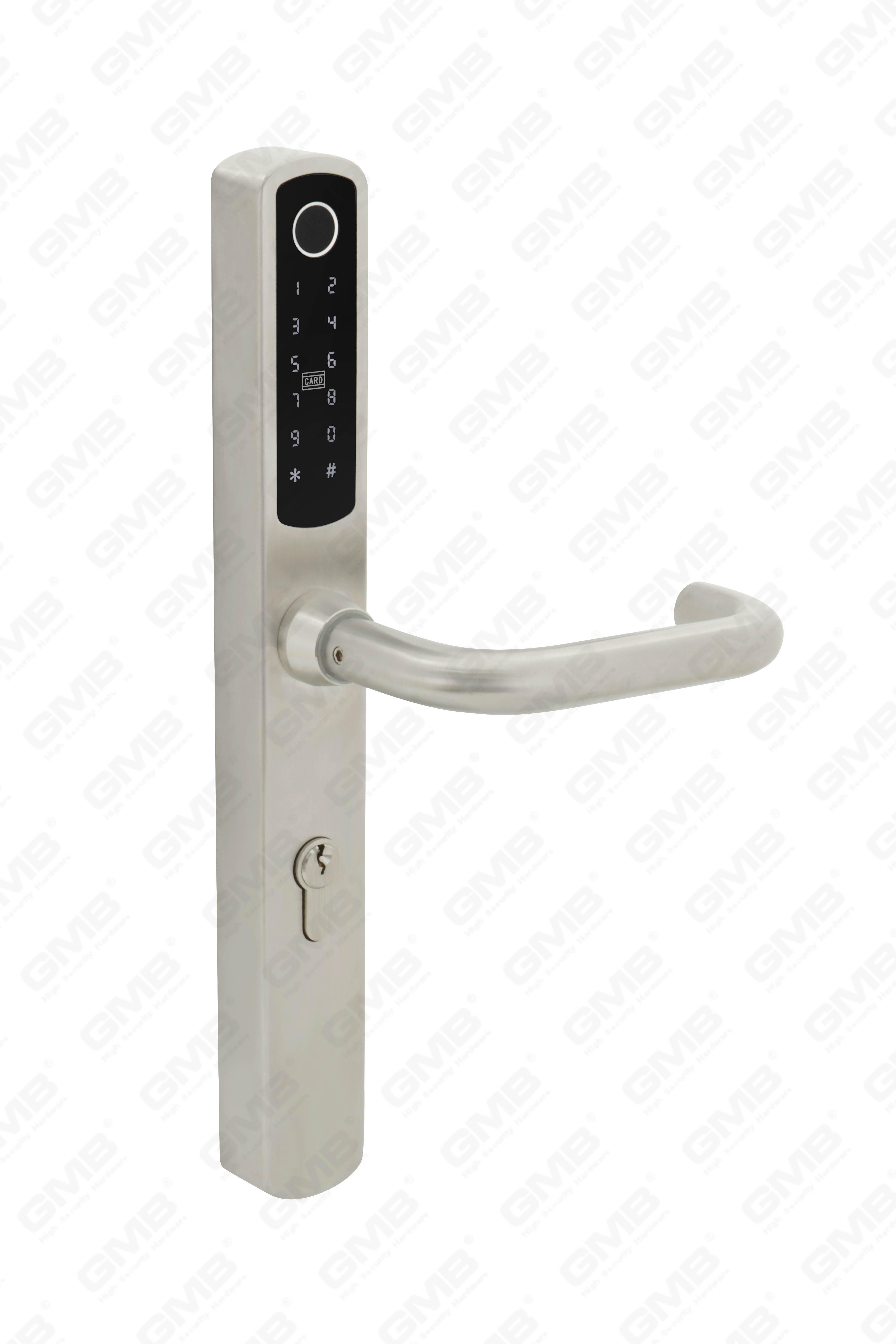 European Standard wasserdichte Keyless -Eintrag TT TT Digitales Kennwort Fingerabdruck MF Karten -Smart Door Lock (U018)